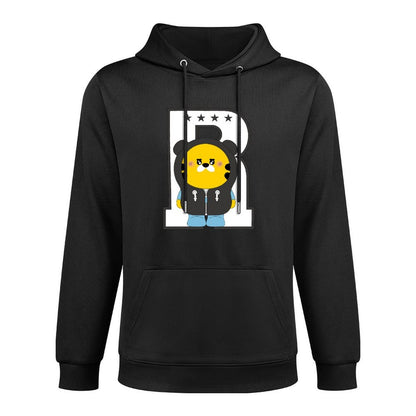 IPBR 250g Hooded Pocket Sweatshirt Front GraphicMen's Hooded  Sweatshirt4000686