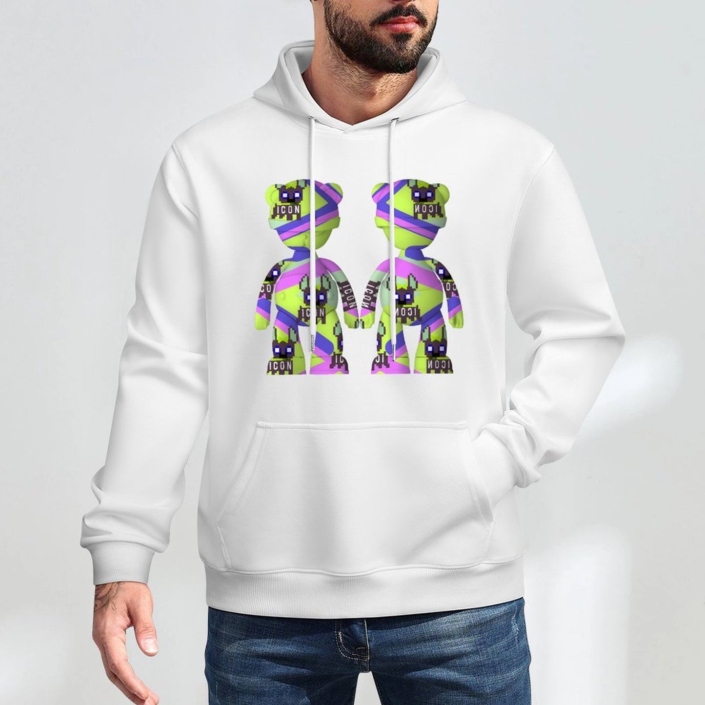 Hoodie Front PatternDurable Premium Finish