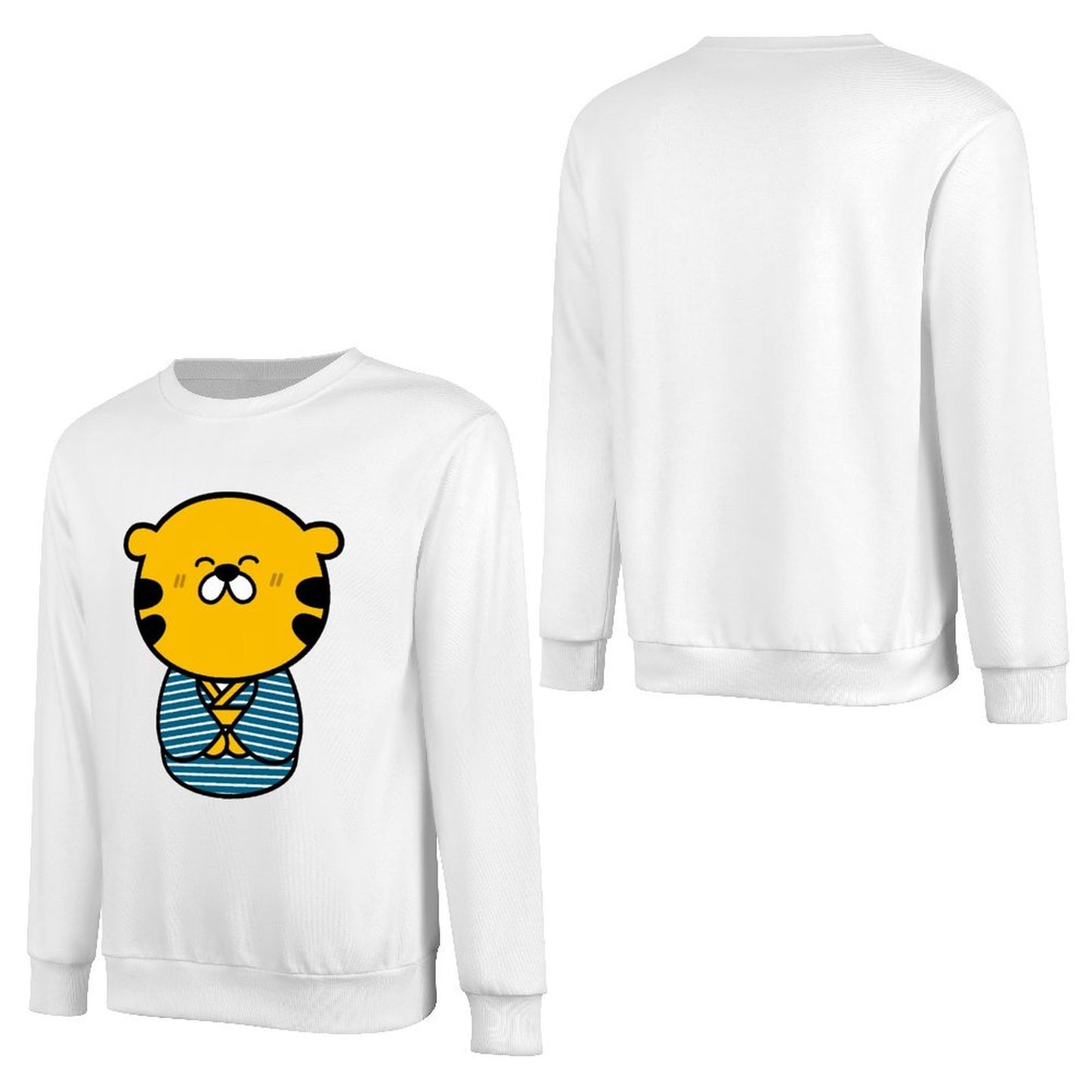 Front Patterned Long Sleeve TopEverydaySeries AllDay