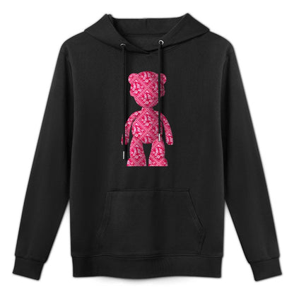 Hoodie Front PatternPerformance Solid