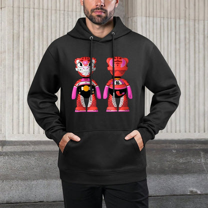 IPIB 250g Hooded Pocket Sweatshirt Front GraphicMen's Hooded  Sweatshirt6000076-2