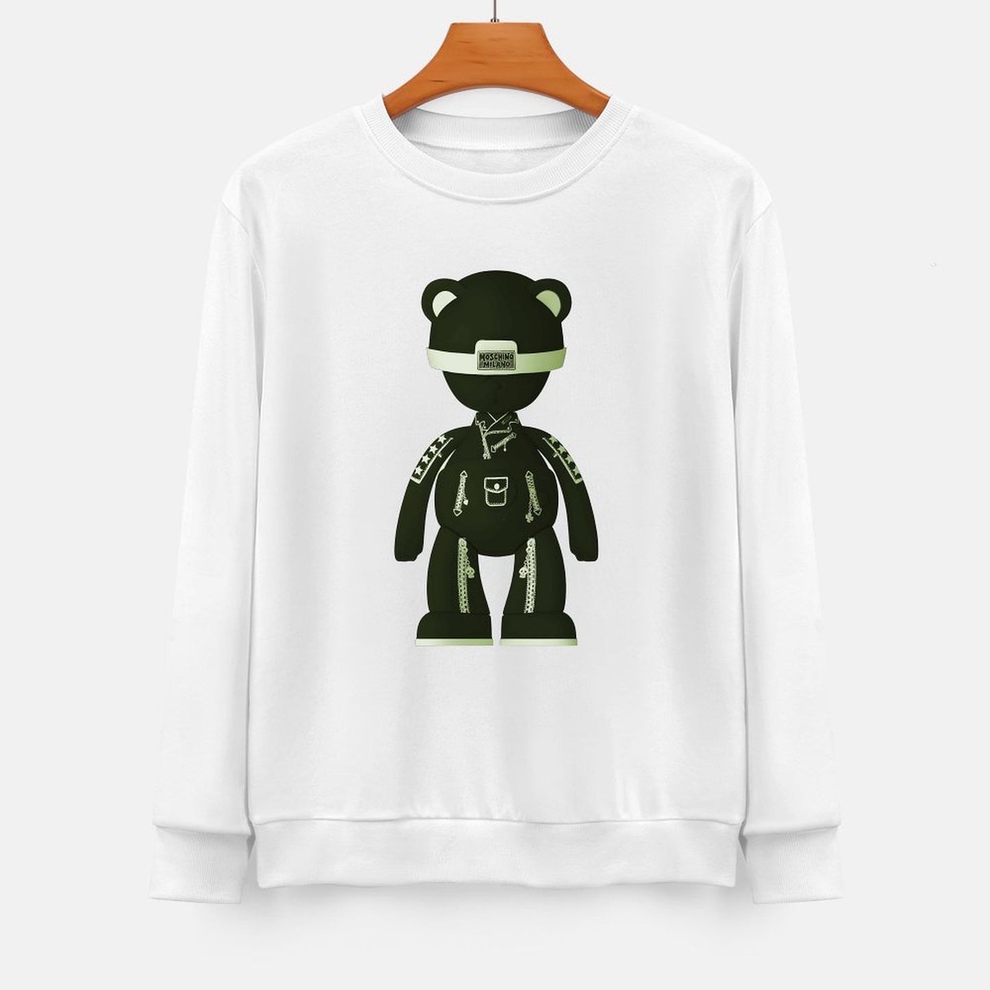 Long Sleeve With Front PatternRelaxed Fit ActiveWear