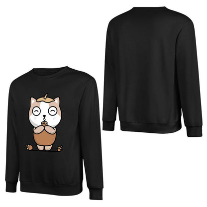 IPBR 250g Crew Neck Long Sleeve Sweatshirt Front GraphicCrew Neck Long Sleeve Sweatshirt4000103