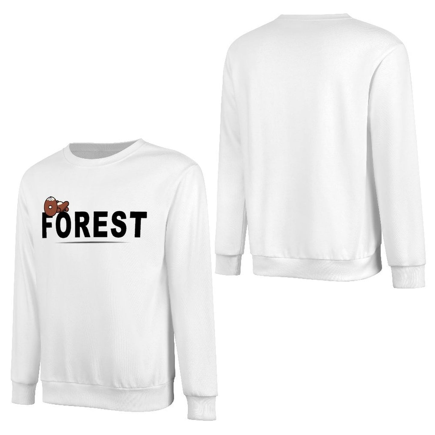 Front Patterned Long Sleeve TopClassic Fit Lifestyle