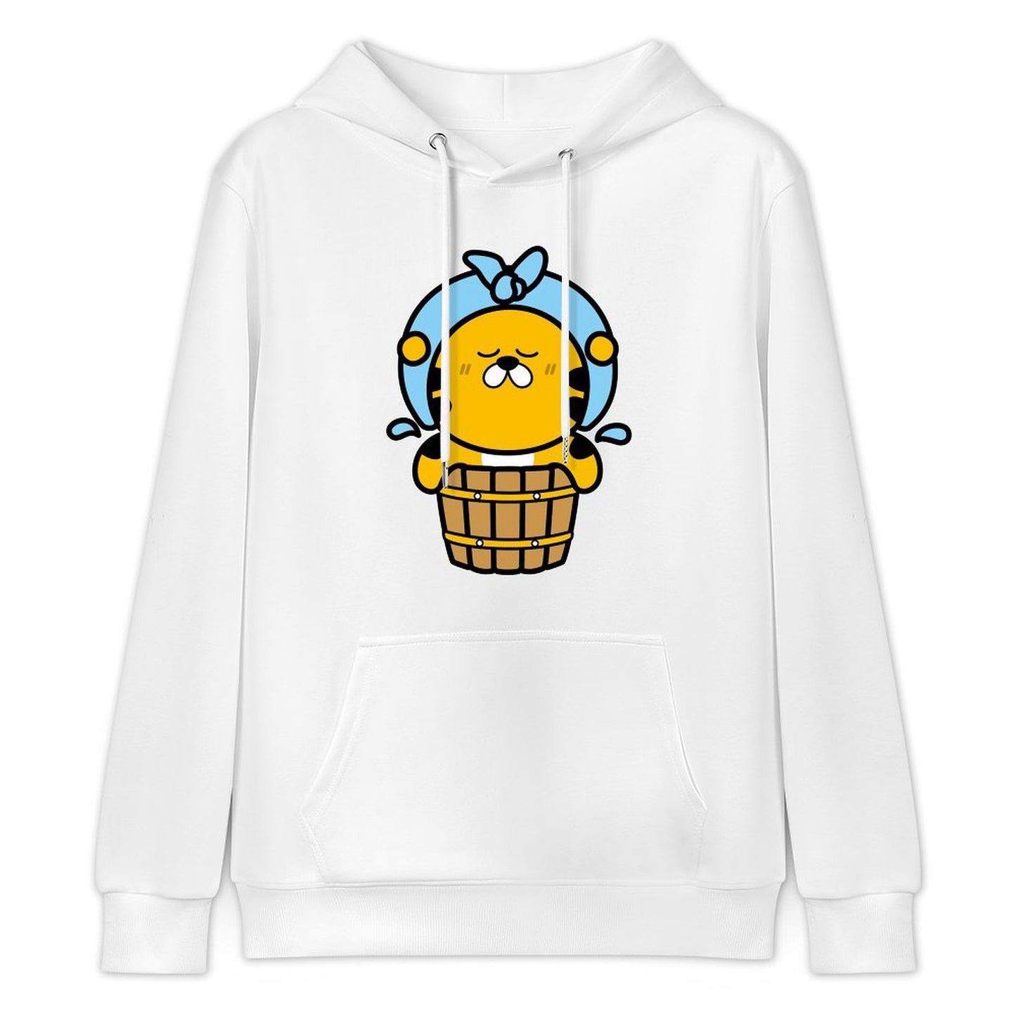 Colorfast Natural Front Graphic Hoodies