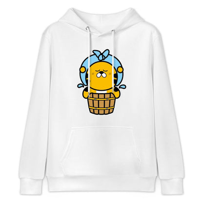 Colorfast Natural Front Graphic Hoodies