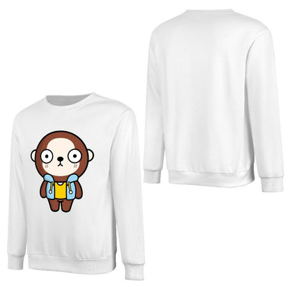 Front Patterned Long Sleeve TopPremiumSeries Crisp Print