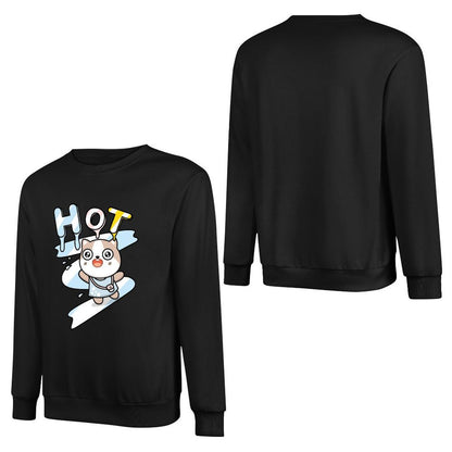 Front Patterned Long Sleeve TopClassicSeries Classic Fit