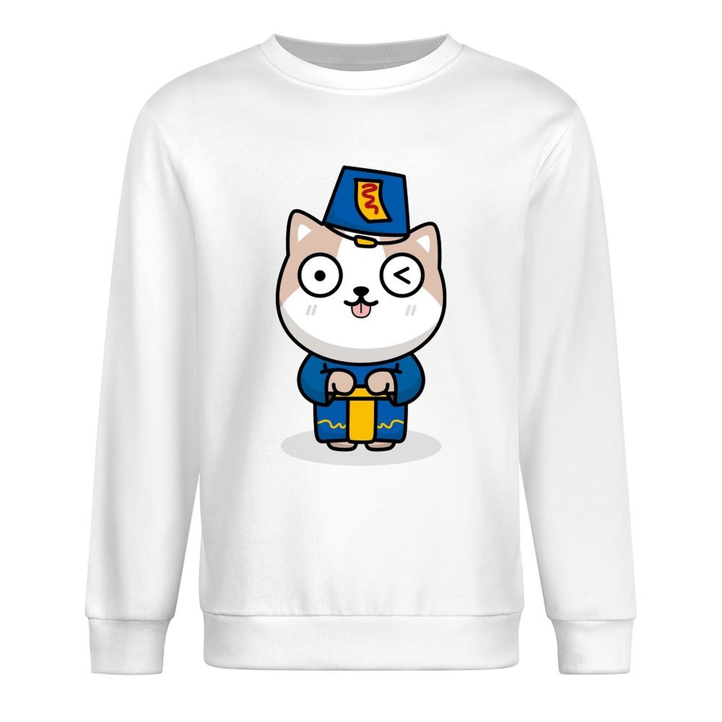 IPBR 250g Crew Neck Long Sleeve Sweatshirt Front GraphicCrew Neck Long Sleeve Sweatshirt4000112
