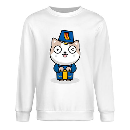 IPBR 250g Crew Neck Long Sleeve Sweatshirt Front GraphicCrew Neck Long Sleeve Sweatshirt4000112