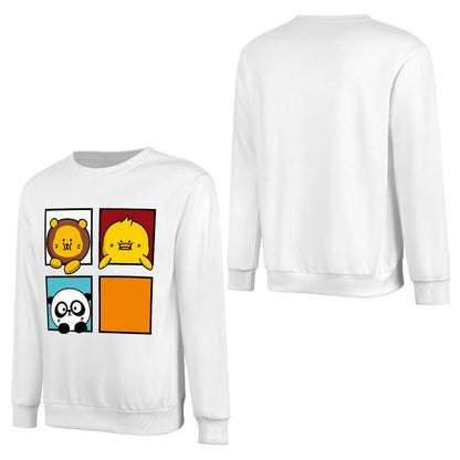 Front Patterned Long Sleeve TopPremium Soft