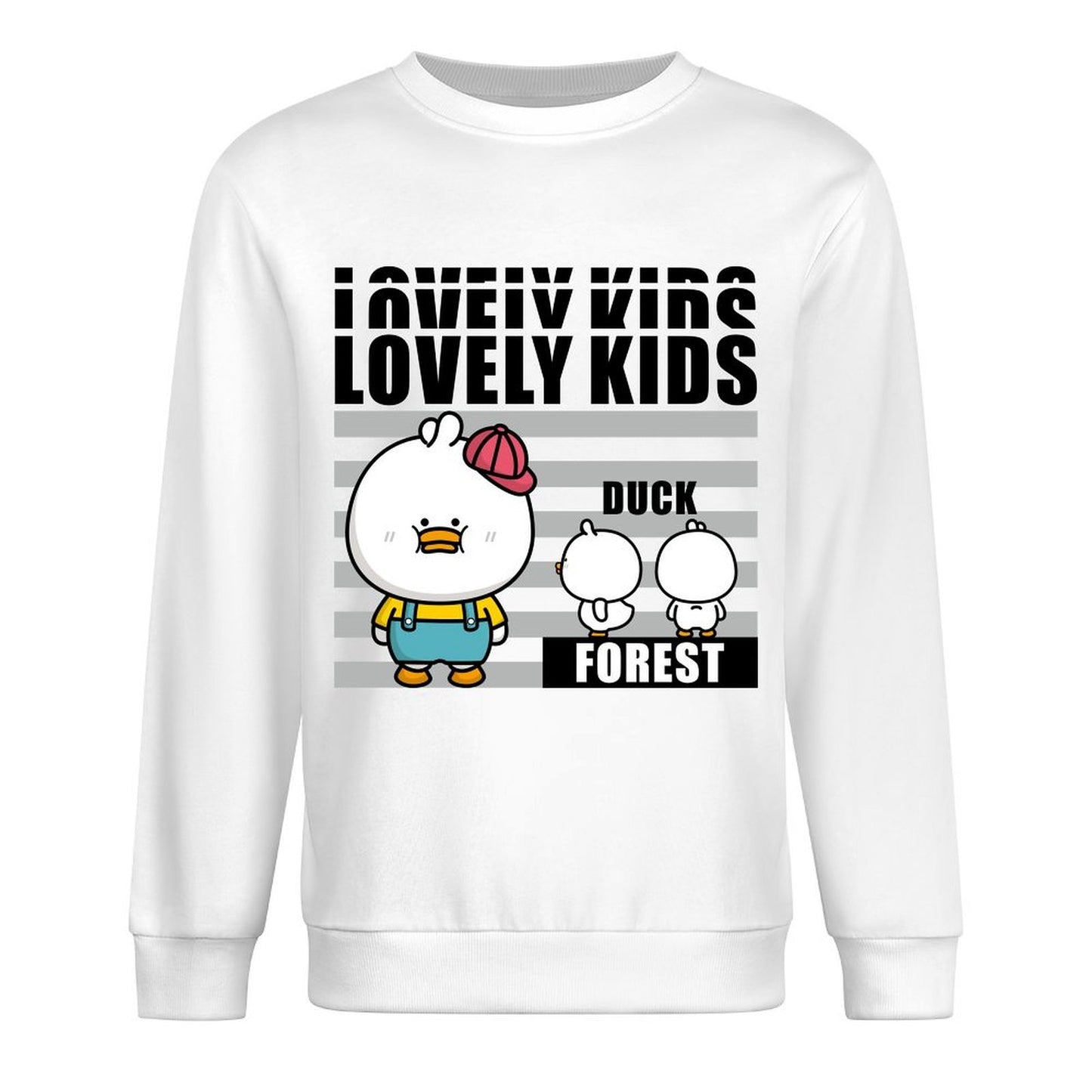 Front Patterned Long Sleeve TopWrinkle-Free Simple