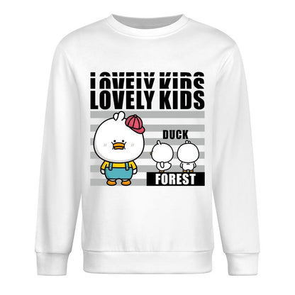 Front Patterned Long Sleeve TopWrinkle-Free Simple