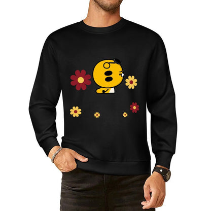 Front Patterned Long Sleeve TopLightweight Everyday