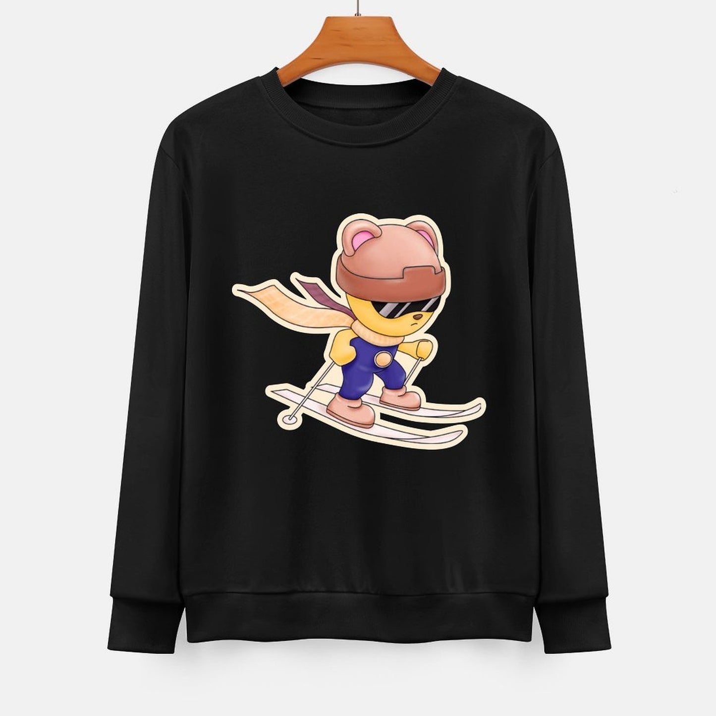 IPIB 250g Crew Neck Long Sleeve Sweatshirt Front GraphicCrew Neck Long Sleeve Sweatshirt6000049-1