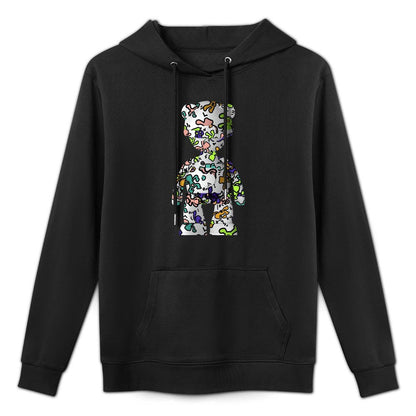 Hoodie Front PatternMoisture-Wicking ActiveWear