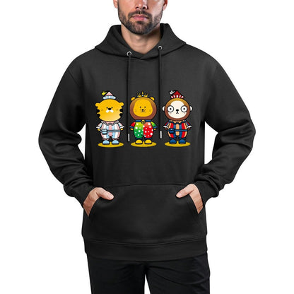 IPBR 250g Hooded Pocket Sweatshirt Front GraphicMen's Hooded  Sweatshirt4000710