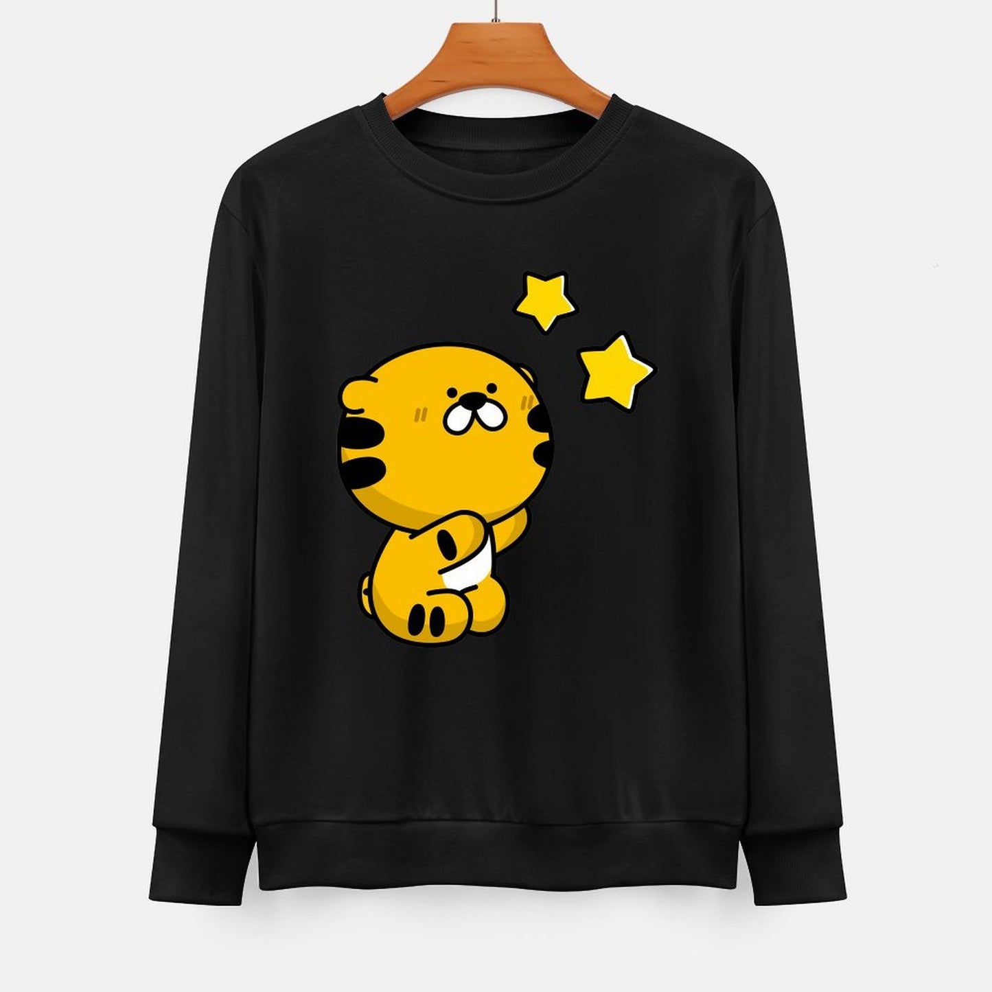 IPBR 250g Crew Neck Long Sleeve Sweatshirt Front GraphicCrew Neck Long Sleeve Sweatshirt4000012