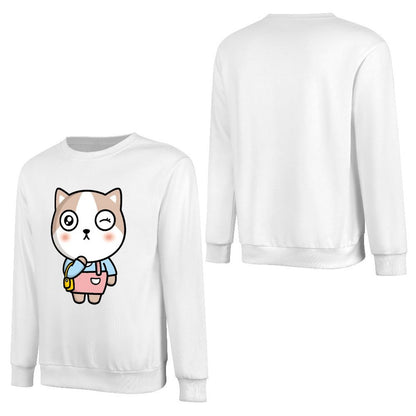 Front Patterned Long Sleeve TopBreathable Street