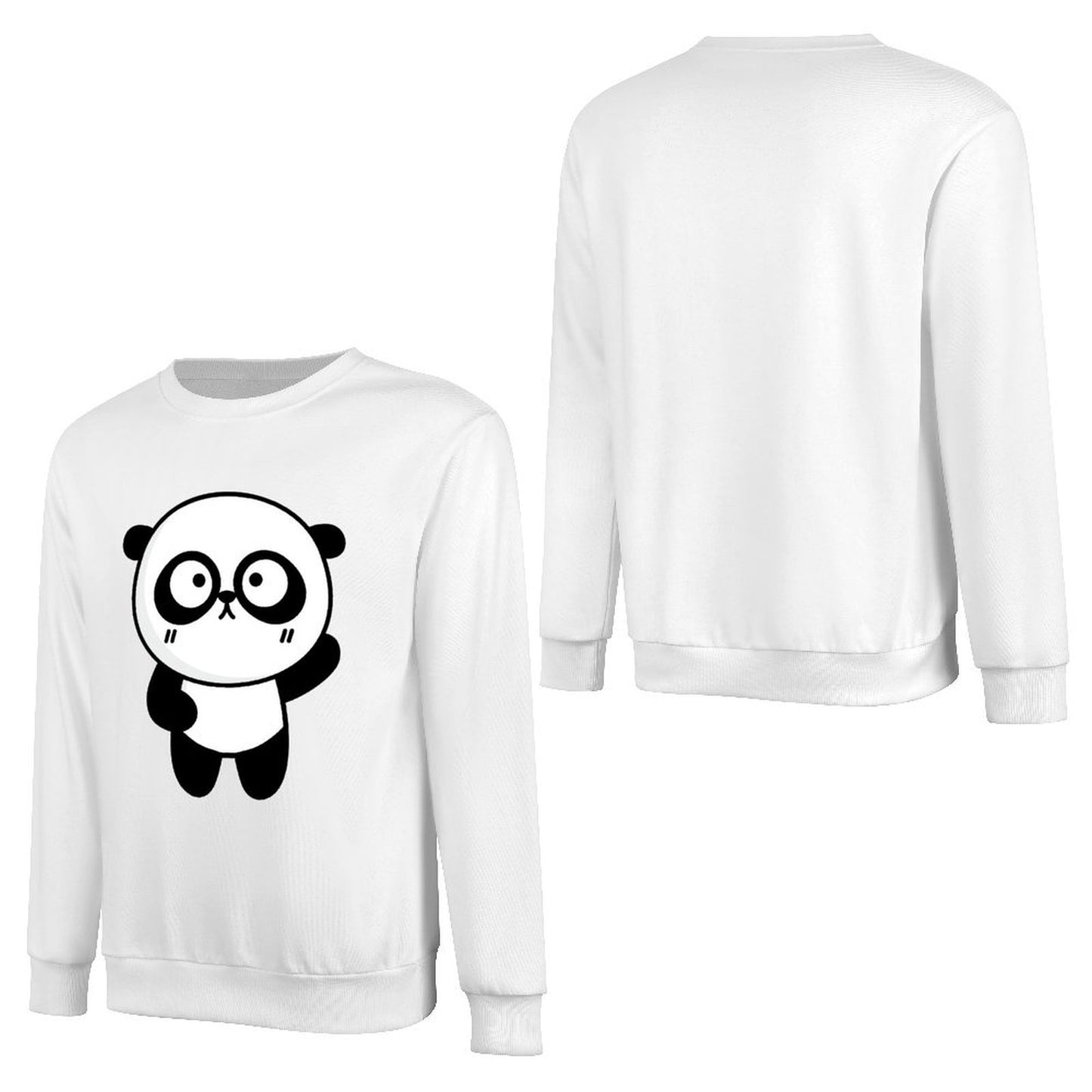 Front Patterned Long Sleeve TopPrint-Ready EasyWear