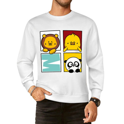 Front Patterned Long Sleeve TopPure Studio