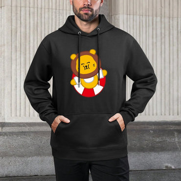 IPBR 250g Hooded Pocket Sweatshirt Front GraphicMen's Hooded  Sweatshirt4000730