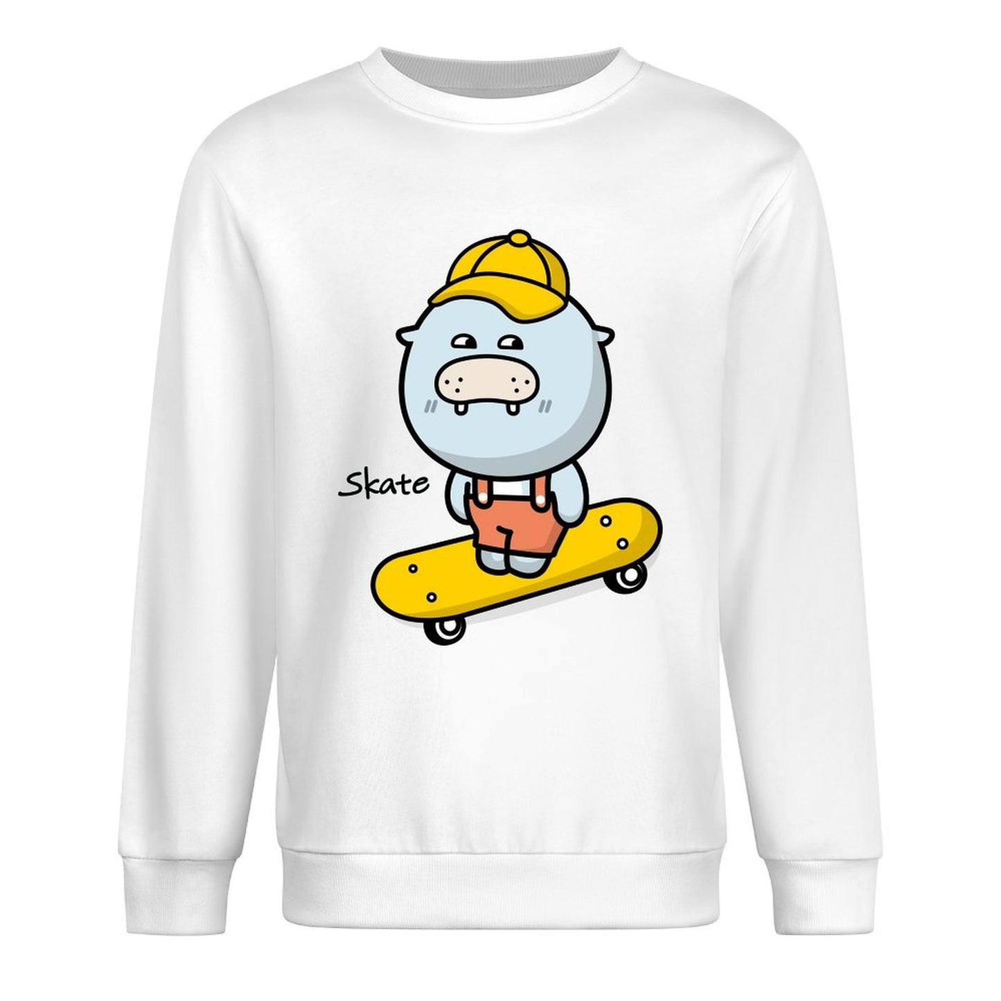 Front Patterned Long Sleeve TopActiveStyle Refined