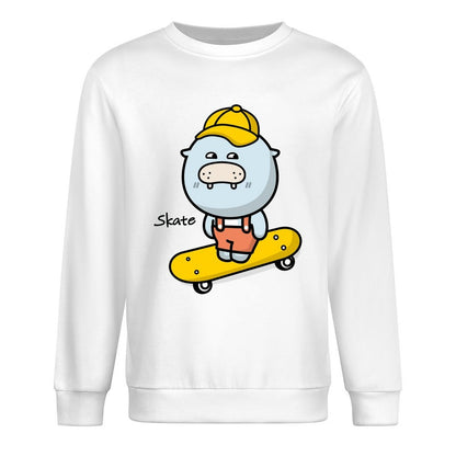 Front Patterned Long Sleeve TopActiveStyle Refined