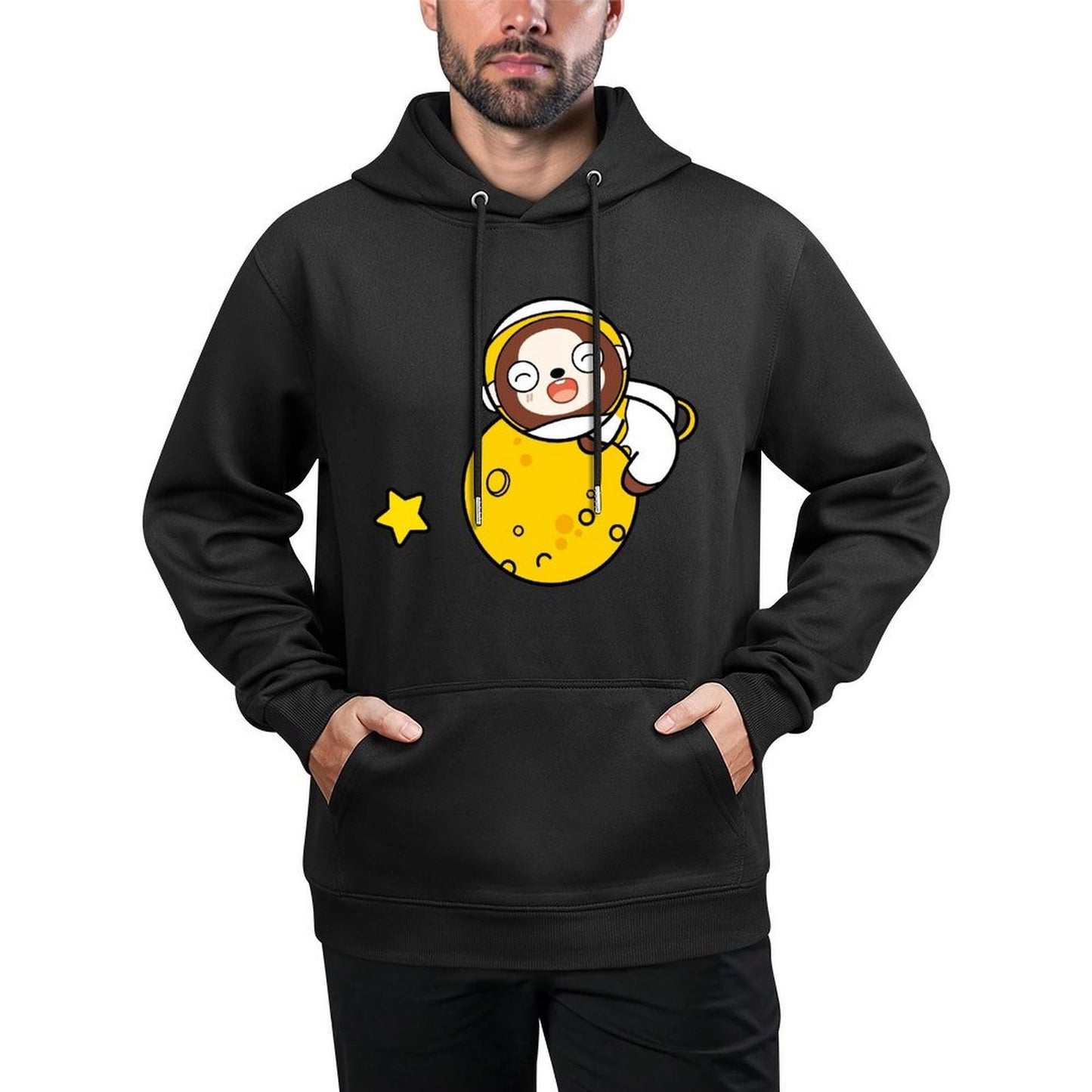 IPBR 250g Hooded Pocket Sweatshirt Front GraphicMen's Hooded  Sweatshirt4001101