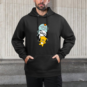 IPBR 250g Hooded Pocket Sweatshirt Front GraphicMen's Hooded  Sweatshirt4000558