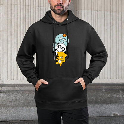 IPBR 250g Hooded Pocket Sweatshirt Front GraphicMen's Hooded  Sweatshirt4000558