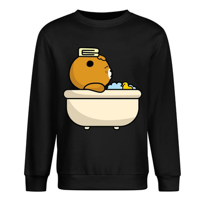 Front Patterned Long Sleeve TopCoreLine AllDay