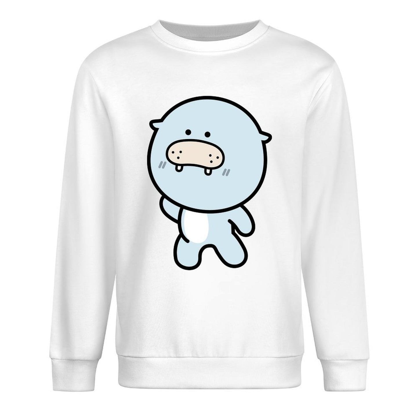 Front Patterned Long Sleeve TopTimelessComfort Heat-Transfer