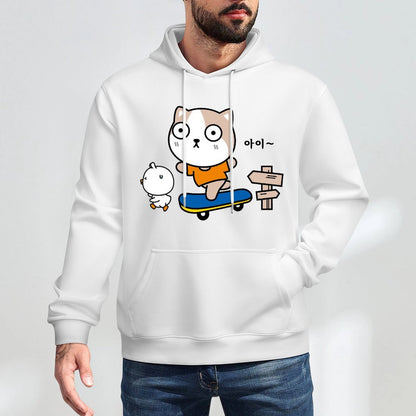 EasyStyle Crisp Print Front Graphic Hoodies