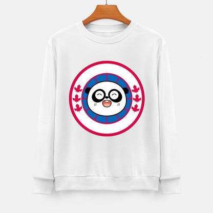Front Patterned Long Sleeve TopHeritage Shrink-Resistant