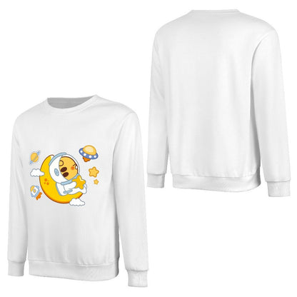 Front Patterned Long Sleeve TopPure Reliable