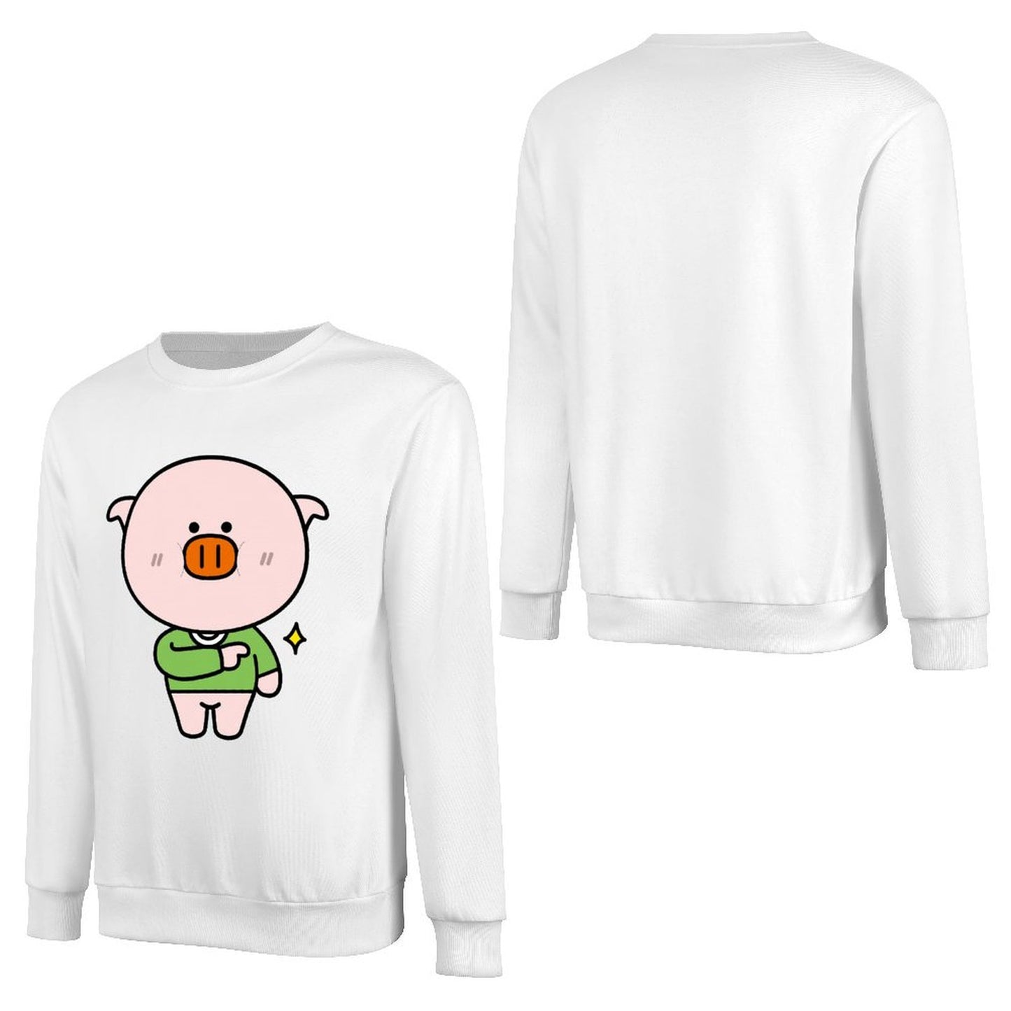 Front Patterned Long Sleeve TopEverydayWear Regular