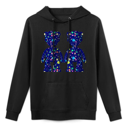 IPIB 250g Hooded Pocket Sweatshirt Front GraphicMen's Hooded  Sweatshirt6000092-4
