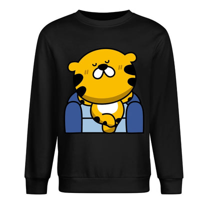 Front Patterned Long Sleeve TopSmoothWear Casual