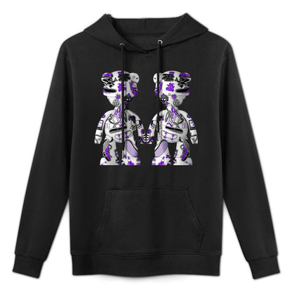 IPIB 250g Hooded Pocket Sweatshirt Front GraphicMen's Hooded  Sweatshirt6000085-1