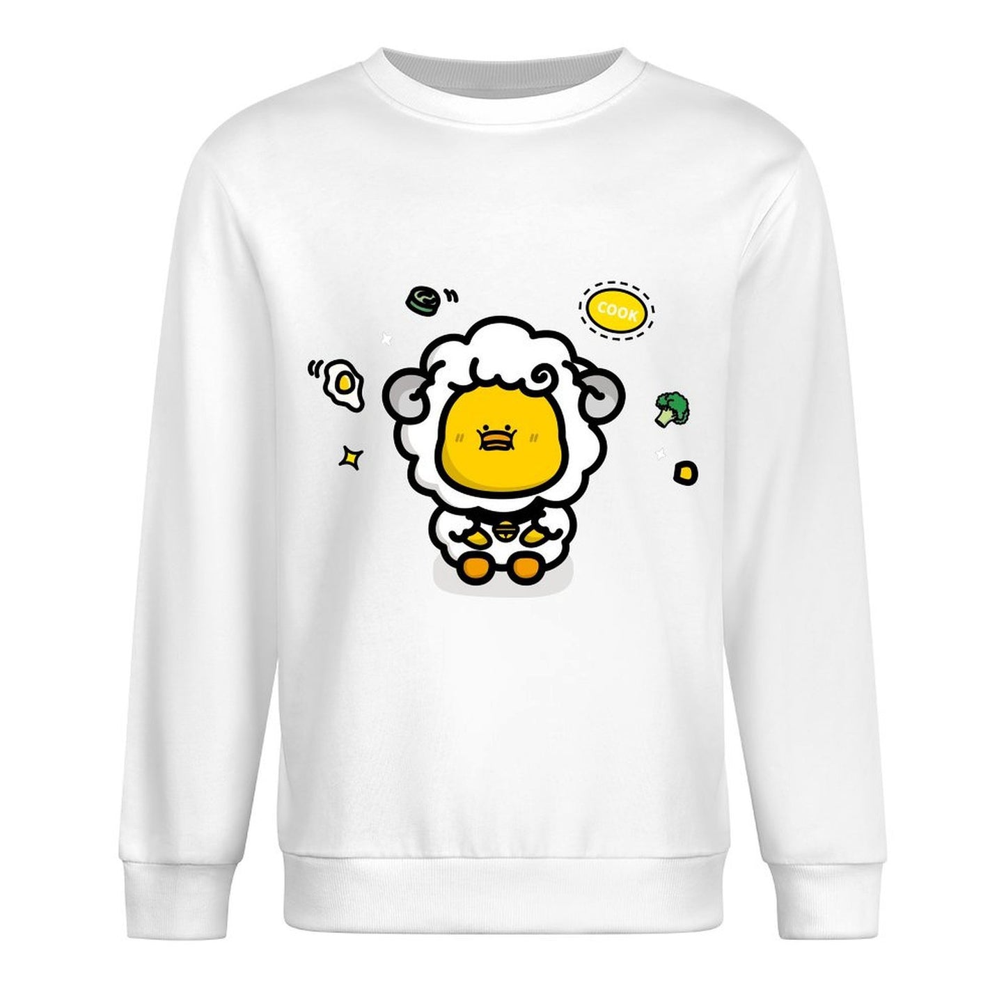 Front Patterned Long Sleeve TopLifestyleLine ComfortLine