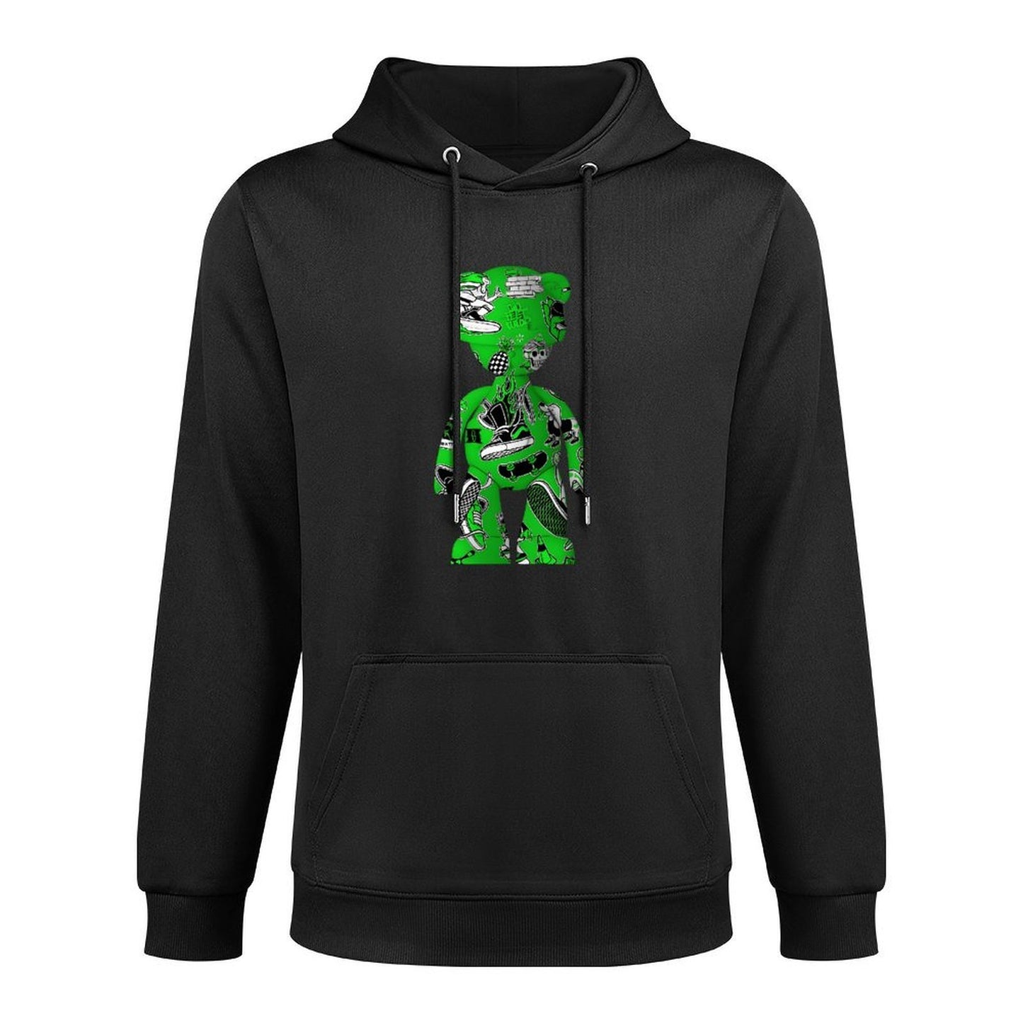 IPIB 250g Hooded Pocket Sweatshirt Front GraphicMen's Hooded  Sweatshirt6000118-5