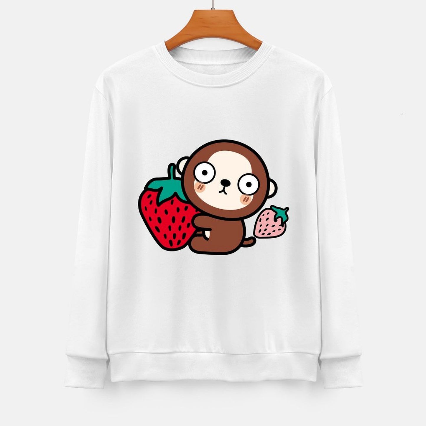 Front Patterned Long Sleeve TopComfortFit Urban