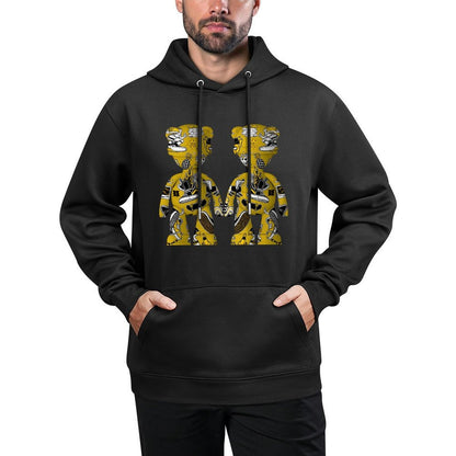 IPIB 250g Hooded Pocket Sweatshirt Front GraphicMen's Hooded  Sweatshirt6000084-3