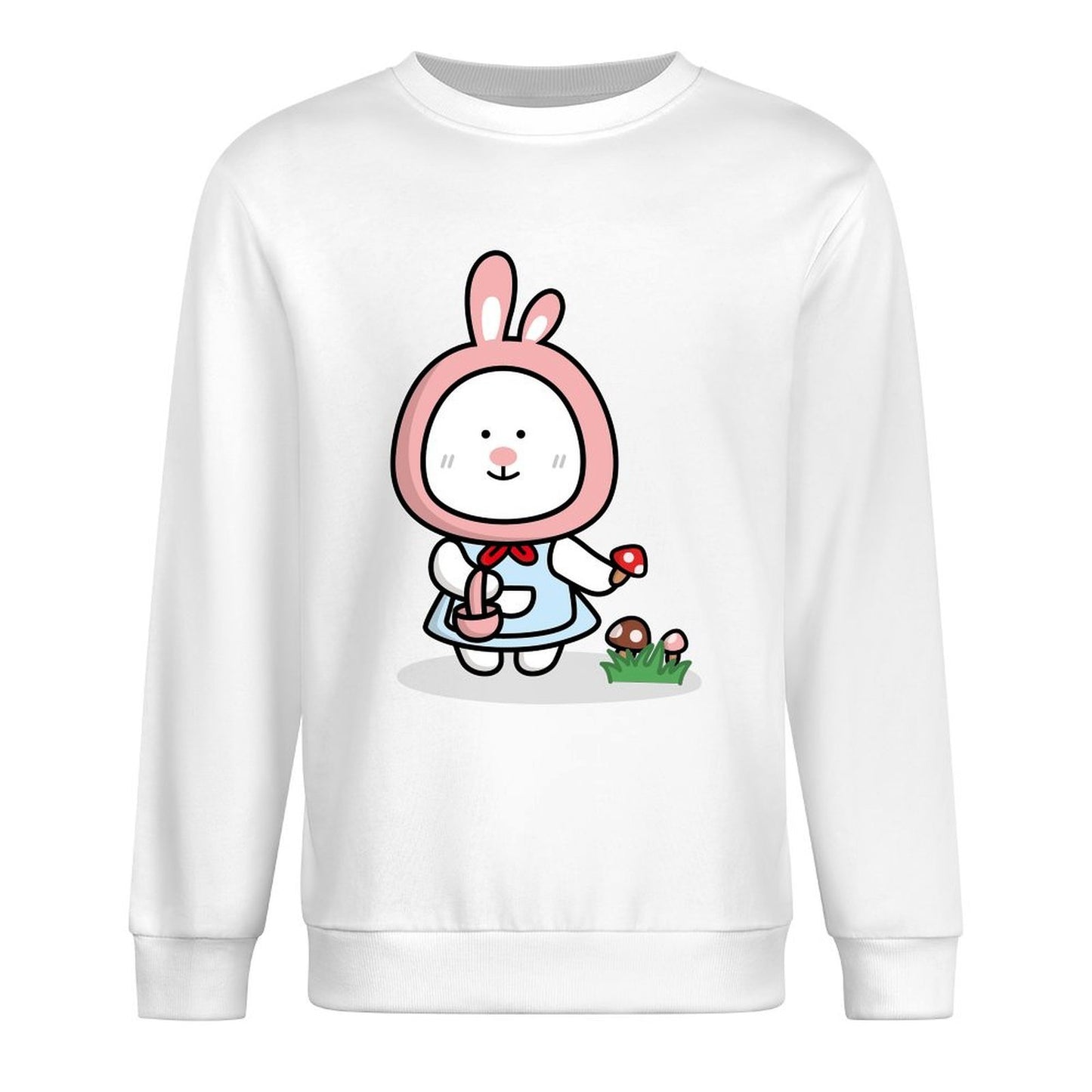 Front Patterned Long Sleeve TopSoftstyle ClassicFit