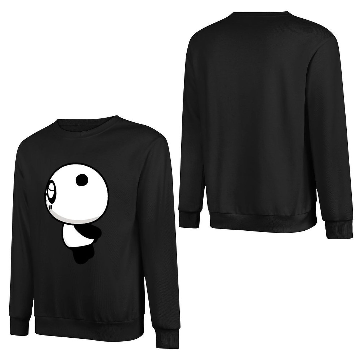 Front Patterned Long Sleeve TopSoft Pure