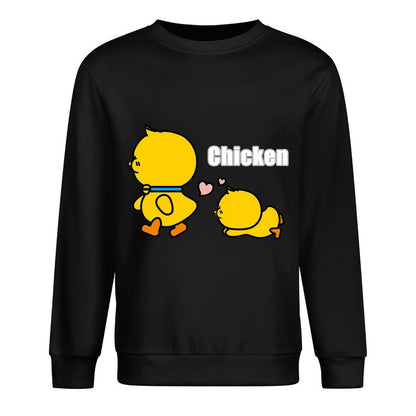 Front Patterned Long Sleeve TopColorfast Clean