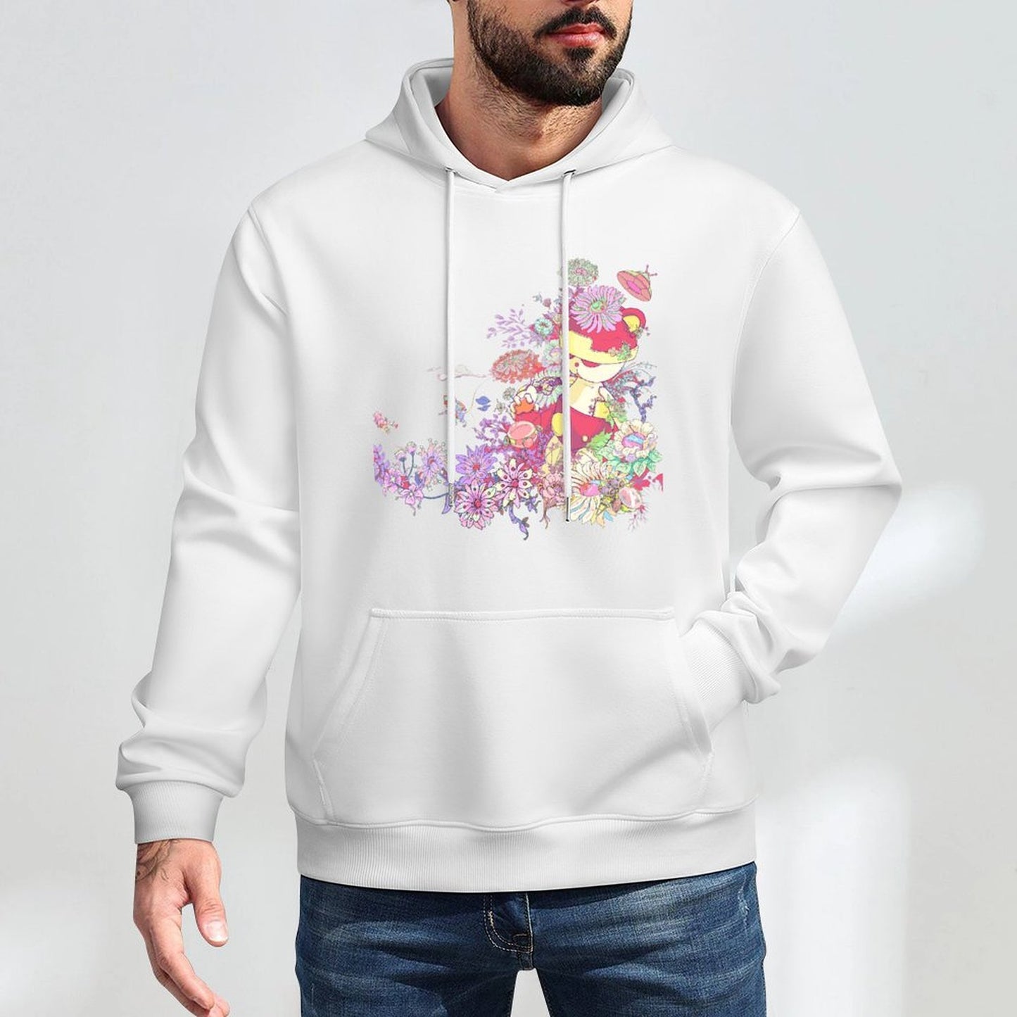 Hoodie Front PatternColorfast Sleek