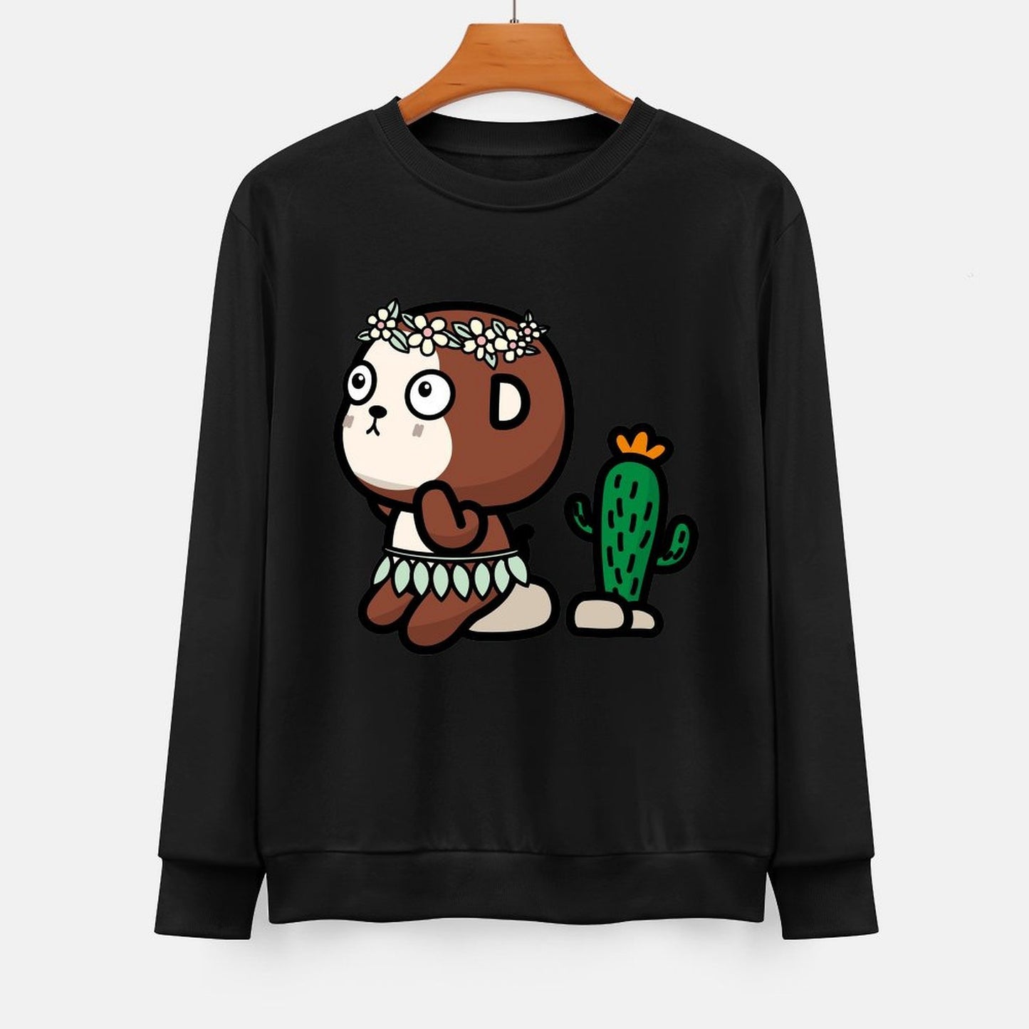 IPBR 250g Crew Neck Long Sleeve Sweatshirt Front GraphicCrew Neck Long Sleeve Sweatshirt4001201