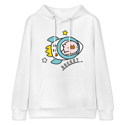 Sharp Chill Front Graphic Hoodies